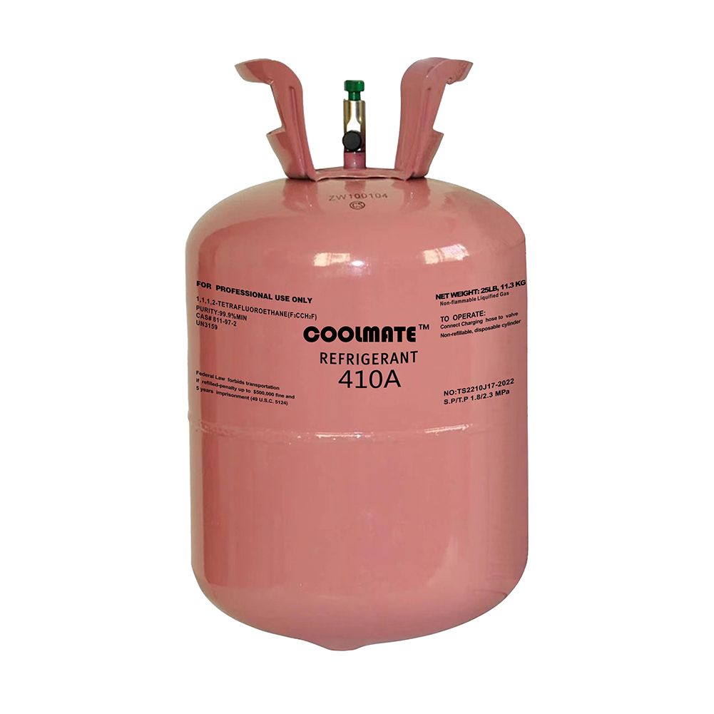Pure R410A Refrigerant Gas