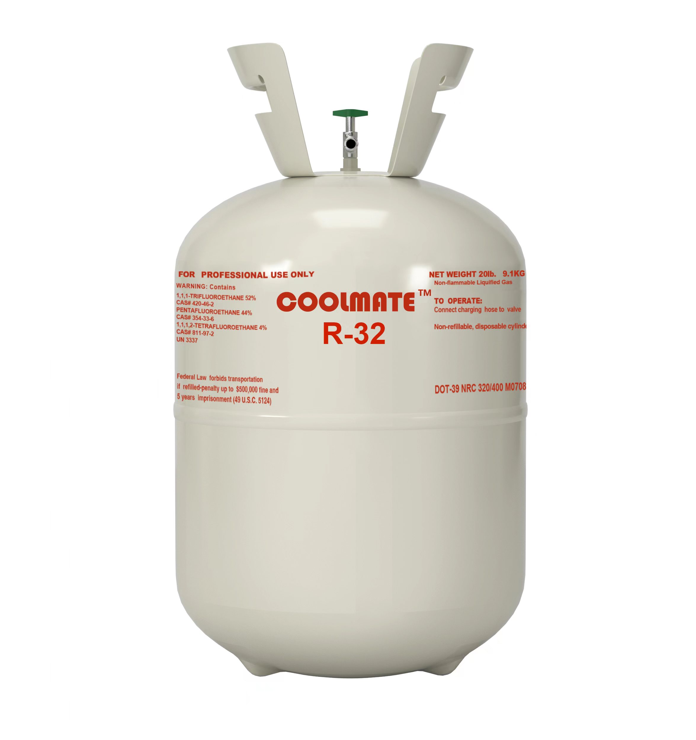 High Purity Refrigerant Gas R32