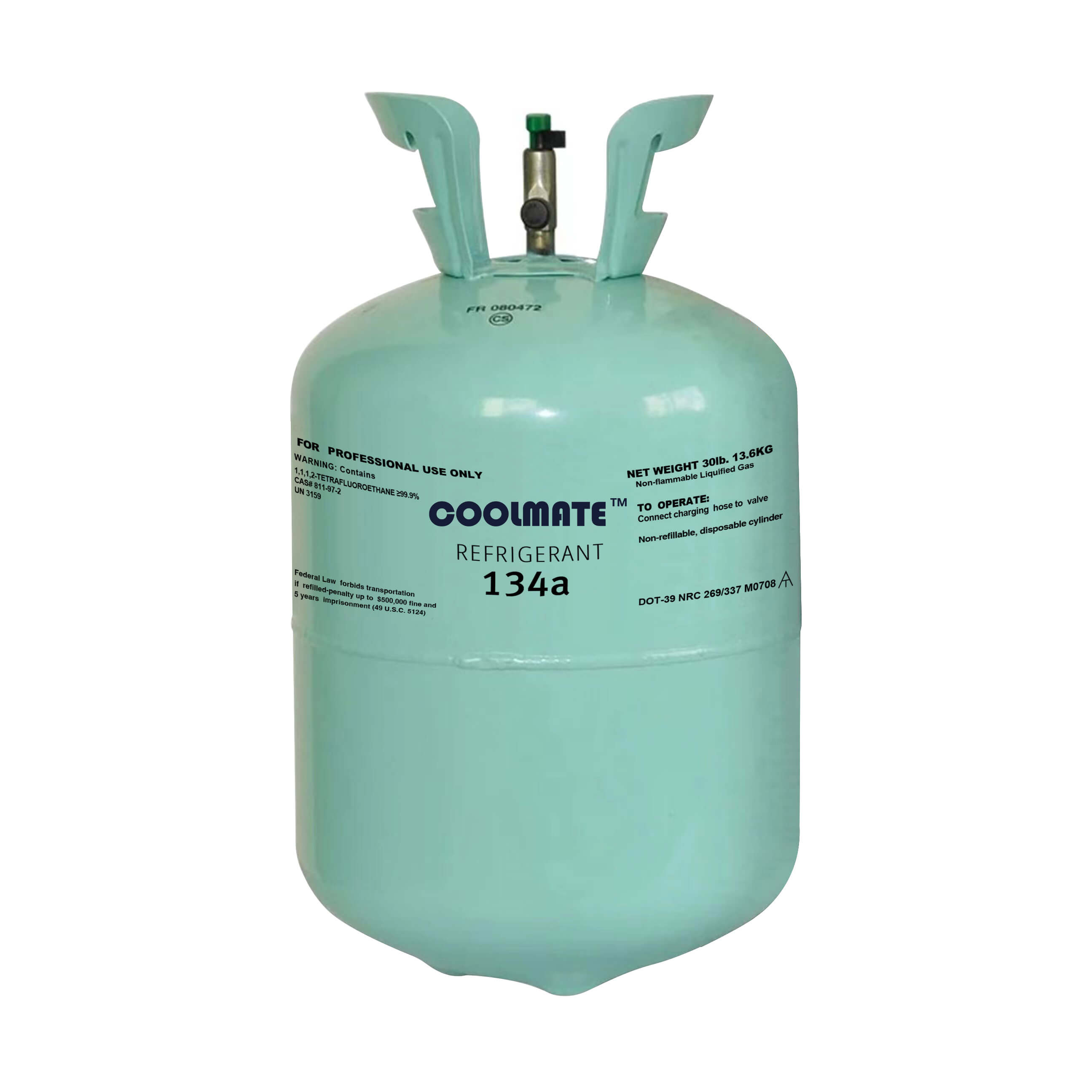 Premium R134A Refrigerant Gas Cylinder