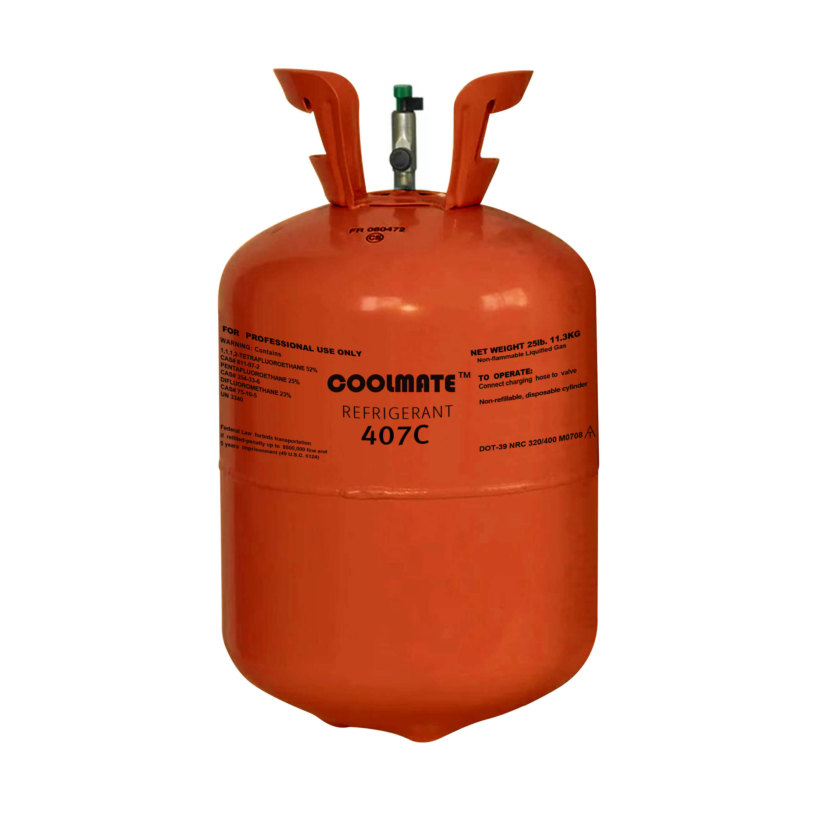 High-Purity R407C Refrigerant for HVAC