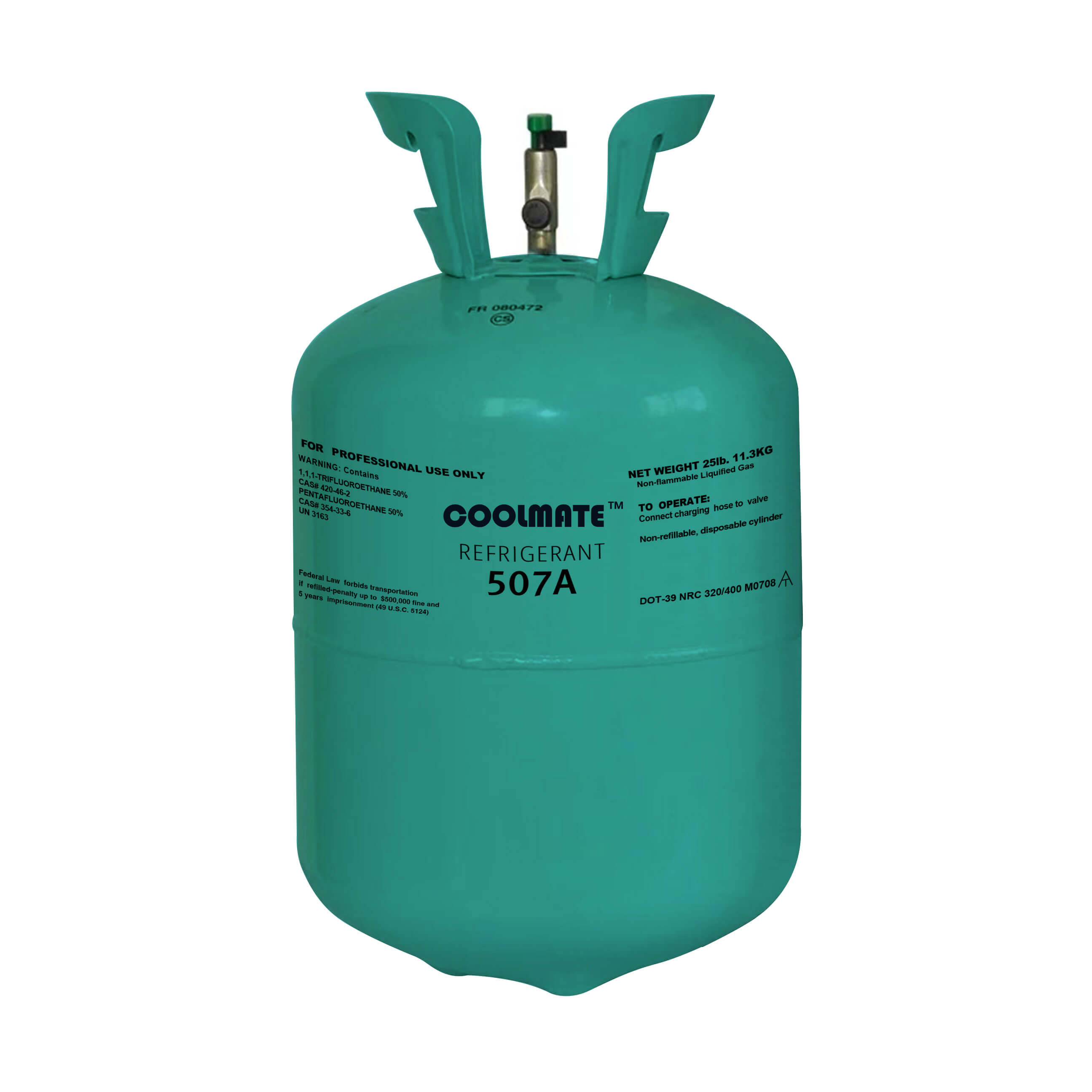 Pure R507A Refrigerant Gas