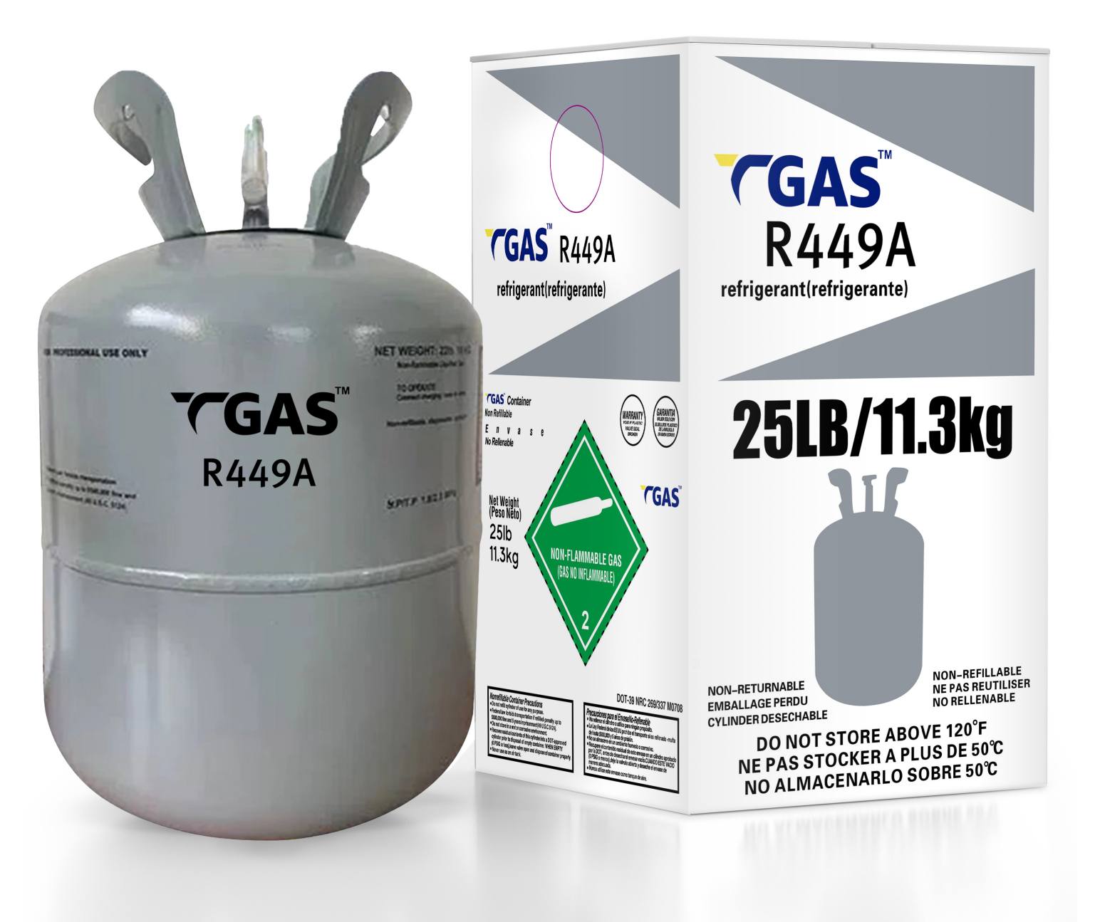 Premium R449A Refrigerant Gas