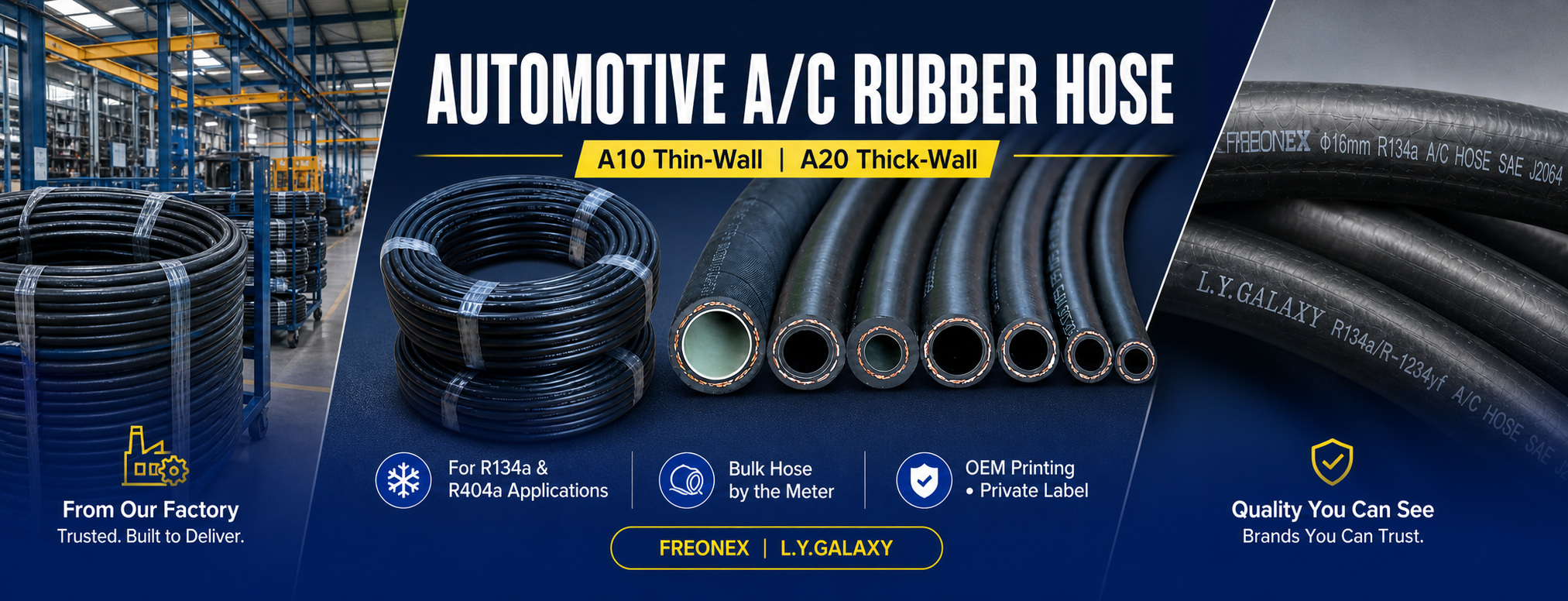 AUTOMOTIVE A/C RUBBER HOSE
