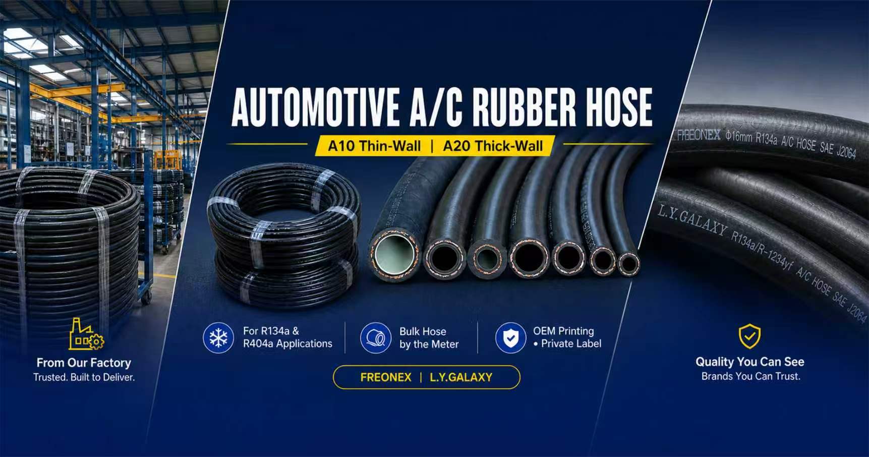 AUTOMOTIVE A/C RUBBER HOSE