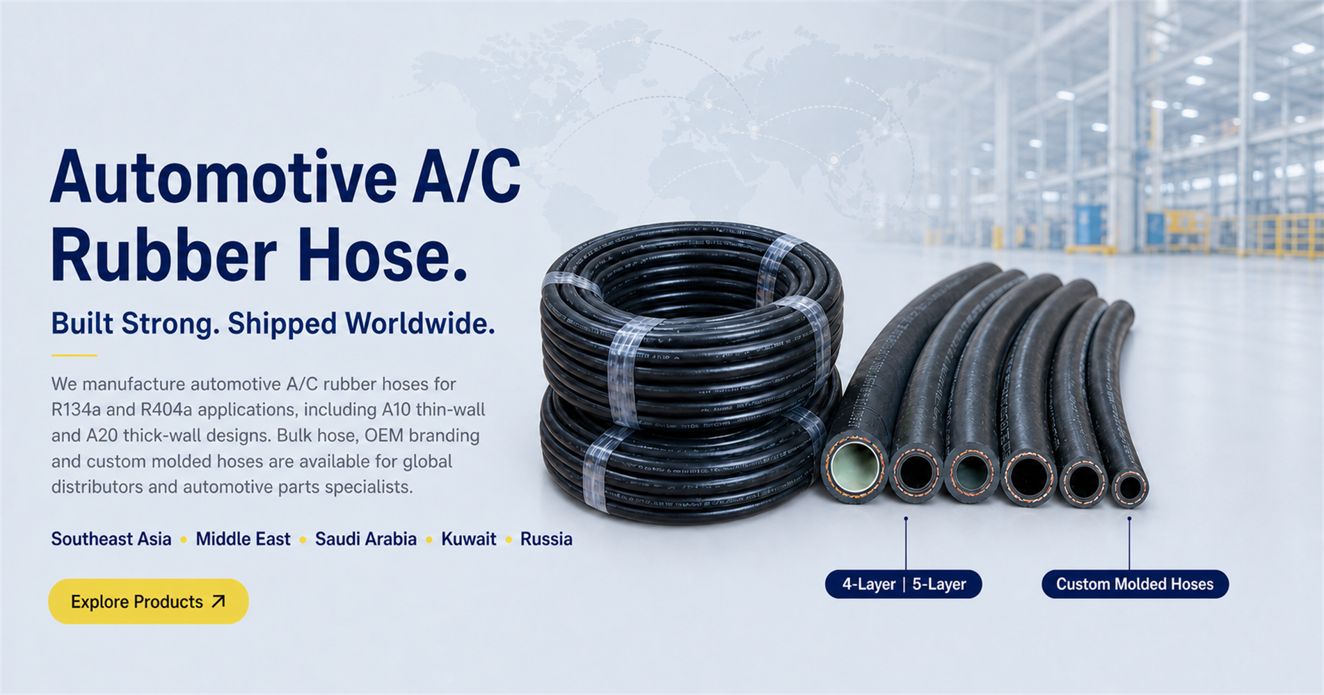 Automotive A/CRubber Hose